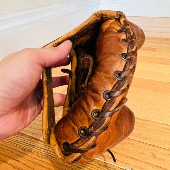 Vintage MICKEY MANTLE Rawlings Signature Model MM9 Baseball RHT Glove NY Yankee - Picture 12 of 16